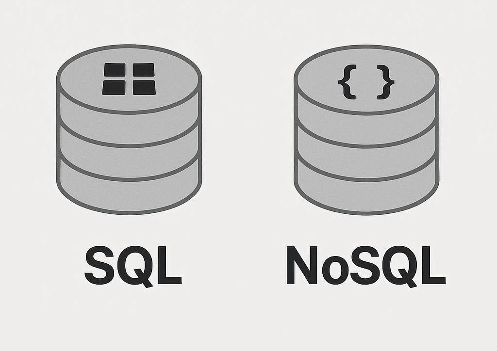 How to model user data using SQL and NoSQL databases