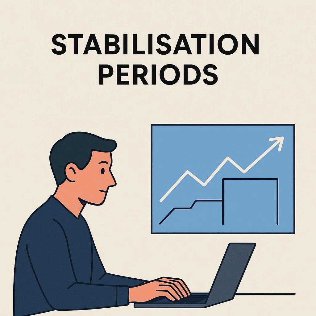The importance of the stabilisation periods